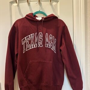 Champion Red Sweatshirt Hoodie